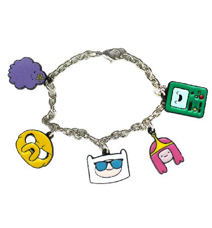 Adventure Time Characters Charm Bracelet