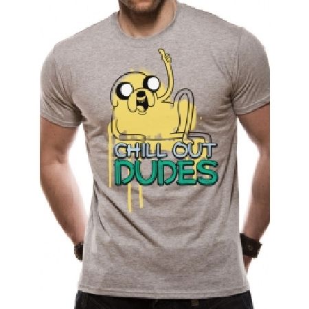Adventure Time Chill Out Dude T-Shirt Medium