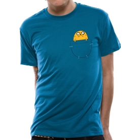 Adventure Time Jake Pocket T-Shirt XX-Large