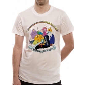 Adventure Time Rainbow Cast T-Shirt Medium