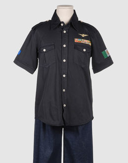 AERONAUTICA MILITARE SHIRTS Short sleeve shirts BOYS on YOOX.COM