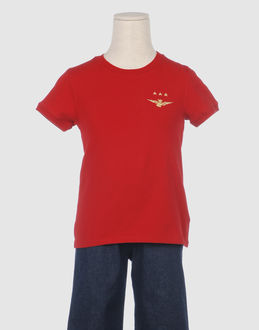 AERONAUTICA MILITARE TOP WEAR Short sleeve t-shirts GIRLS on YOOX.COM