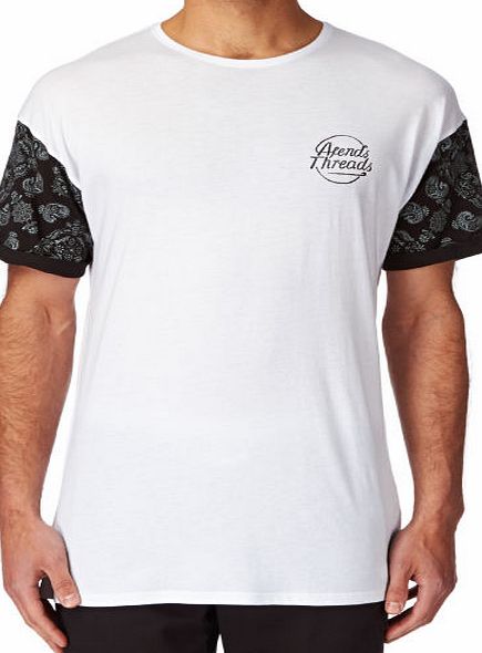 Afends Mens Afends Paisley Threads T-shirt -