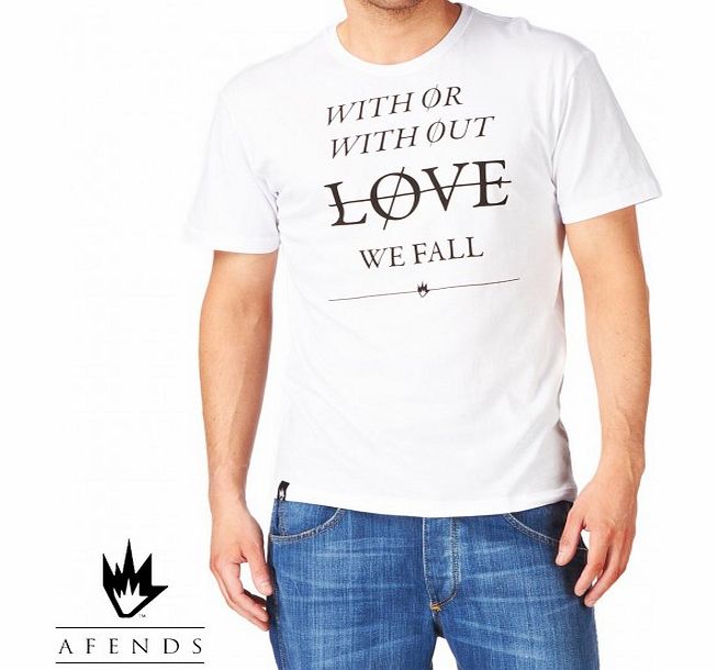 Afends Mens Afends Without T-Shirt - White