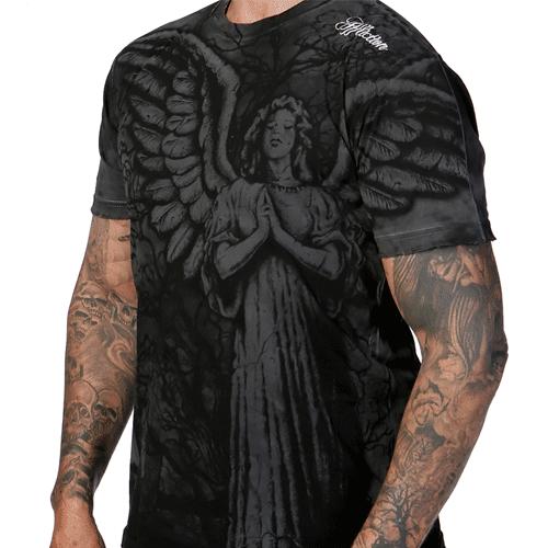 Affliction Grave Angel Tee #A468