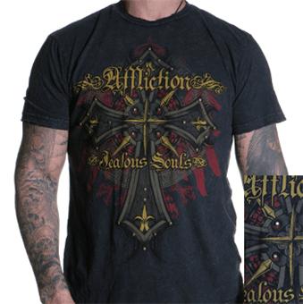 Affliction Mens Bladed Tee #A386