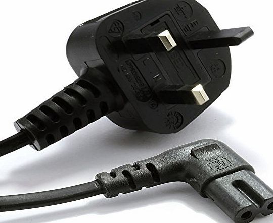 Agagadgets New Right Angle 5M Long Mains Power Cable For Samsung LED Flat TV