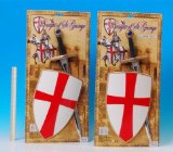 AGP Sword and Weathered Shield Play Set - St Geroge Design (D66818C)