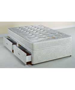 air Coniston Small Double Divan/Comfort Mattress - 4 Drawers