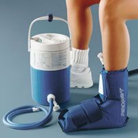 Aircast Ankle Cryo/Cuff with Cooler