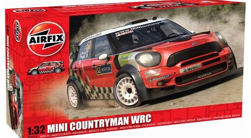 1:32 Mini Countryman WRC Car Model Kit