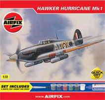 Airfix 1:72 Model Kit - Hawker Hurricane Mk1