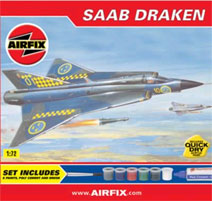 Airfix 1:72 Model Kit - Saab Draken