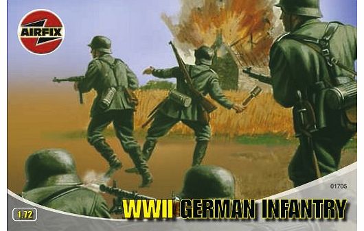 Airfix A01705 WWII German Infantry 1:72 Scale Series 1 Plastic Figures
