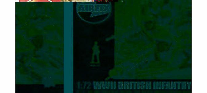 A01763 WWII British Infantry Northern Europe 1:72 Scale Series 1 Plastic Figures