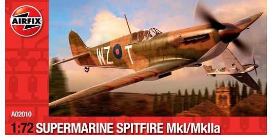 A02010 Supermarine Spitfire MkI/ MkIIa 1:72 Scale Series 2 Plastic Model Kit