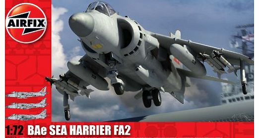 Airfix A04052 BAe Sea Harrier FA2 1:72 Scale Series 4 Plastic Model Kit