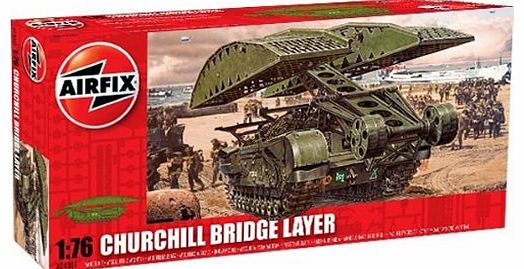 A04301 Churchill Bridge Layer 1:76 Scale Series 4 Plastic Model Kit