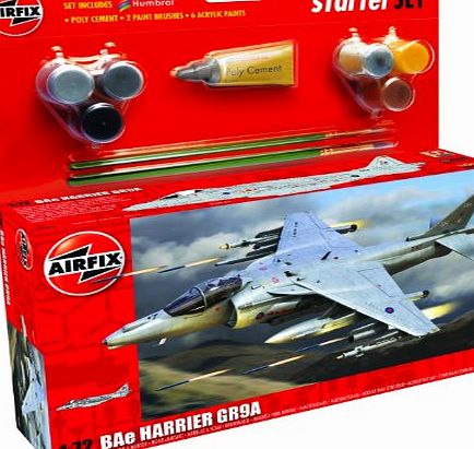 Airfix BAe Harrier GR9A Gift Set