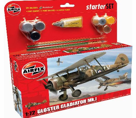 Airfix Gloster Gladiator Starter