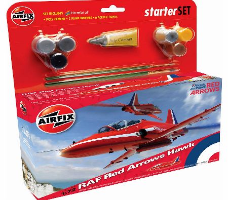 Airfix Red Arrows Hawk Starter Size