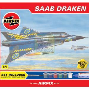 Airfix Saab Draken 1 72 Scale Kit Set