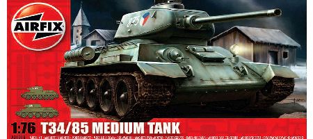 T34/85 Medium Tank Model Kit