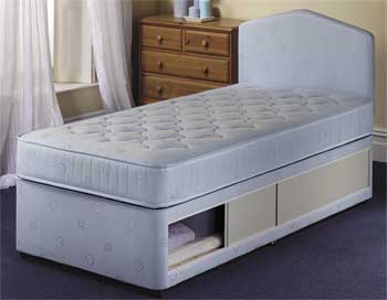 Airsprung Beds Airsprung Quattro Single Divan and Mattress