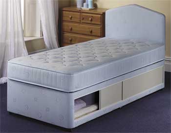 Airsprung Beds Airsprung Quattro Single Divan and Mattress