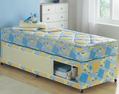 AIRSPRUNG BEDS anti-dust mite shortie single divan