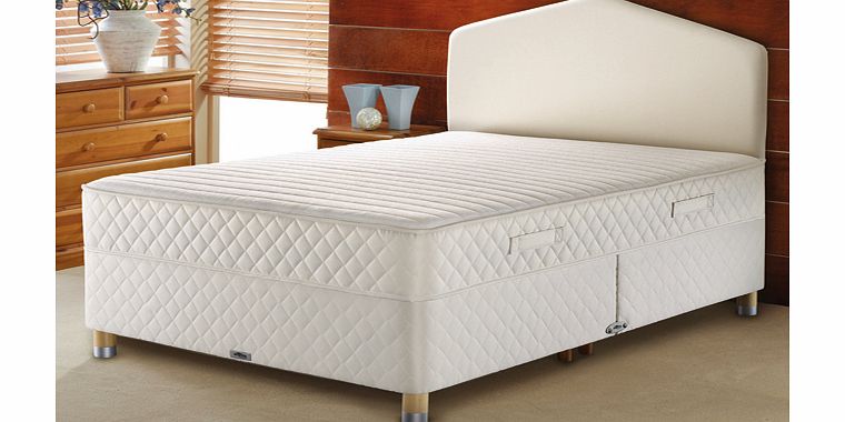 Airsprung Beds Memory Master Trizone Divan Bed Kingsize 150cm