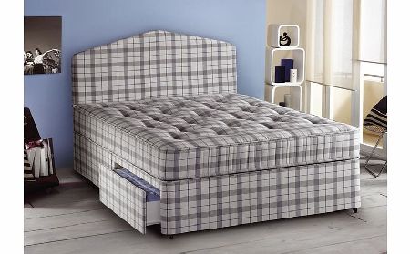 Airsprung Beds Ortho Trizone 4ft 6 Double Divan Bed