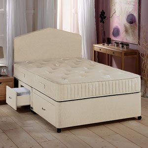 Airsprung Beds- The Freestyle Medium- 4ft 6 Divan Bed