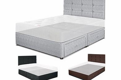 Airsprung Beds Universal Divan Damask 4FT 6