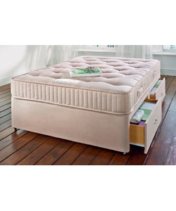 airsprung Berkley Comfort Double Divan - 4 Drawers