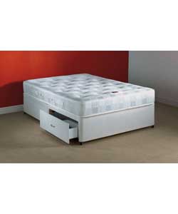AIRSPRUNG Cheshire Luxfirm Double Divan - 2 Drawer