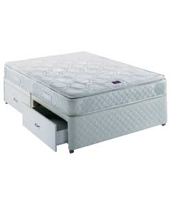 AIRSPRUNG Cheshire Pillowtop Small Double Divan - 4 Drawer