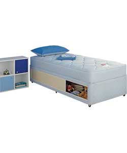 Airsprung Dylan Luxury Blue Shorty Divan Bed -
