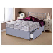AIRSPRUNG Melbourne Tufted Double 4 Drawer Divan