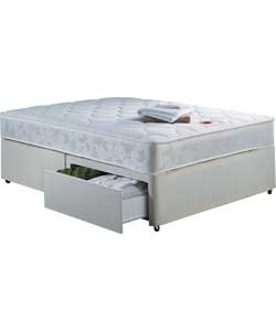Airsprung Oban Pocket Double Divan Bed - 2 Drawer