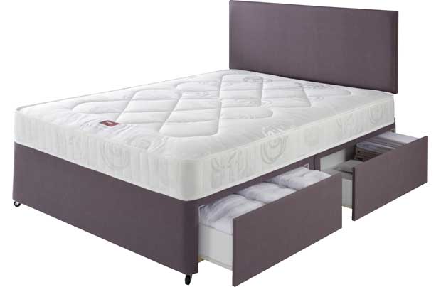 Airsprung Penryn Comfort Kingsize 4 Drw Divan Bed