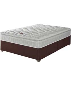 Airsprung Phoenix Brown 4 Foot 6 Inch Divan Bed