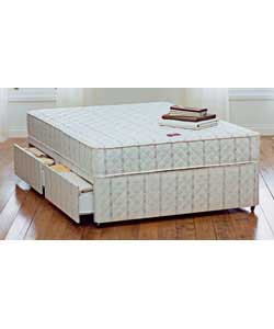 airsprung Single Divan/Ortho Support Mattress - 2 Drawers