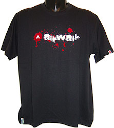 Short-sleeve Crew-neck and#39;Airwalkand39; T-shirt