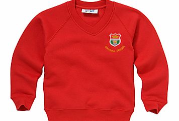Airyhall Primary School Unisex Sweatshirt, Red