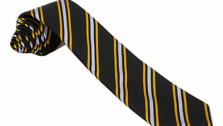 Airyhall Primary School Unisex Tie, Black/Gold