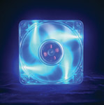 12cm Case Fan with LEDs ( 12cm Cr.Blue LED Fan )