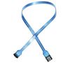 AKASA Blue SATA II UV cable - 60 cm (SATA2-60-BLUVV2)
