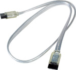 Serial ATA 2 Cables ( SATA HDD Cable 45CM )
