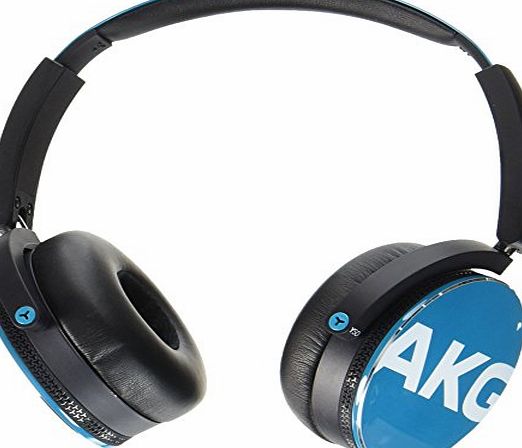 AKG Y50 Foldable On Ear Design Headphone with Remote/Microphone - Teal